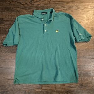 Vintage Masters Golf Green Polo Shirt